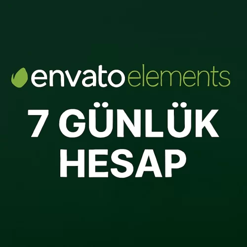 ⚡Envato Elements 7 Günlük Hesap⚡